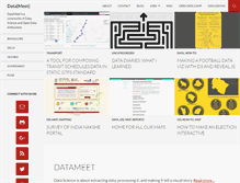 Tablet Screenshot of datameet.org